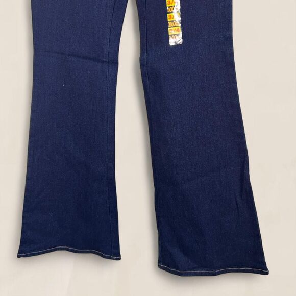 Vintage boom boom jeans Y2K low rise dark wash flared jeans | deadstock size 25 - Picture 5 of 8